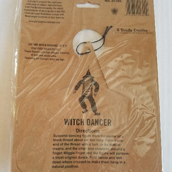 HALLOWEEN Witch Dancer Hanging Decoration Choose - Picture 2 of 4